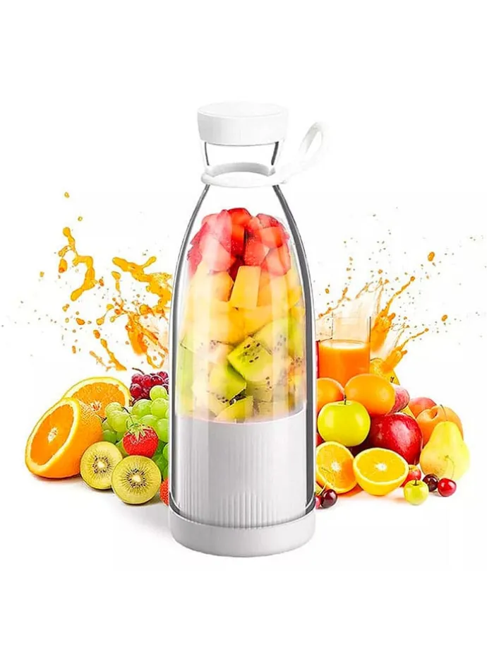 Przenośny blender w kolorze jasnoróżowym - wys. 23 cm