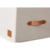 Pudełko w kolorze kremowym - 50 x 33 x 24 cm