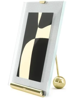 Ramka "Flute" w kolorze miedzianym na zdjęcia - 16,2 x 20,8 x 11 cm