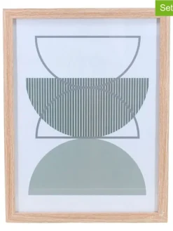 Ramki (2 szt.) w kolorze jasnobrązowym na zdjęcia - 33 x 43 cm