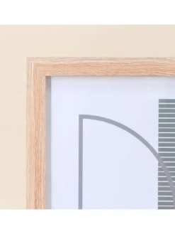 Ramki (2 szt.) w kolorze jasnobrązowym na zdjęcia - 33 x 43 cm