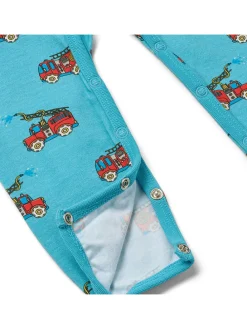 Rampers w kolorze niebieskim