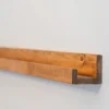 Regał ścienny w kolorze jasnobrązowym - dł. 120 cm