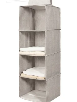 Regał wiszący w kolorze beżowym - 30 x 94 x 30 cm