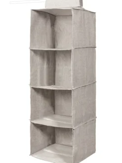 Regał wiszący w kolorze beżowym - 30 x 94 x 30 cm