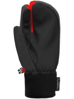 Rękawiczki narciarskie "Simon R-TEX® XT" w kolorze antracytowo-czerwonym