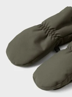 Rękawiczki w kolorze khaki