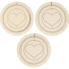 Ruchome serca (3 szt.) - Ø15 cm - 3+