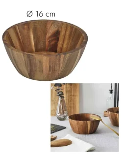 Salaterka w kolorze brązowym - Ø 16 cm