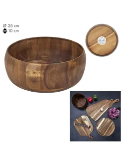 Salaterka w kolorze brązowym - Ø 25 cm