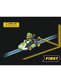 Samochód "FIRST CARS Mario Kart(TM) - Luigi" w kolorze zielonym - 3+