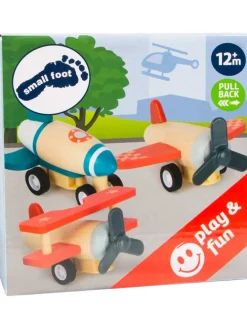 Samoloty z funkcją naciągania (3 szt.) - 12 m+