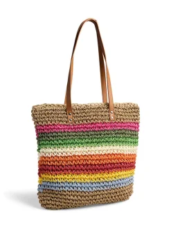 Shopper bag "Pckiki" ze wzorem - 40 x 35 x 8 cm
