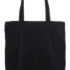 Shopper bag w kolorze czarnym