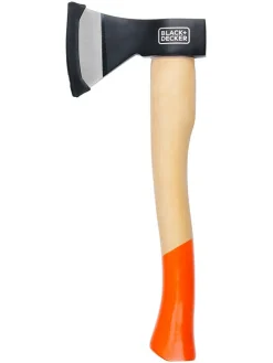 Siekiera w kolorze beżowo-pomarańczowym - wys. 28 cm