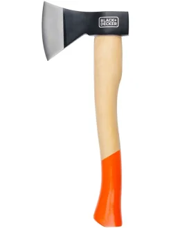 Siekiera w kolorze beżowo-pomarańczowym - wys. 28 cm