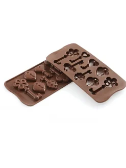 Silikonowa forma w kolorze brązowym - (S)24 x (G)11 cm