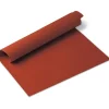 Silikonowa mata w kolorze czerwonym - (D)40 x (S)30 cm