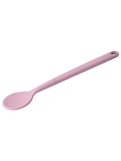 Silikonowa łyżka kuchenna w kolorze jasnoróżowym - dł. 30,5 cm