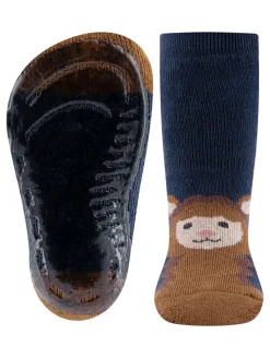 Skarpety antypoślizgowe (2 pary) "SoftStep" w kolorze granatowym