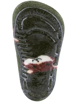 Skarpety antypoślizgowe (2 pary) "SoftStep" w kolorze ciemnozielonym