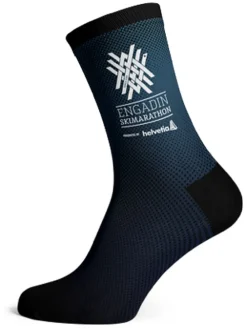 Skarpety narciarskie "Engadin Skimarathon" w kolorze granatowym
