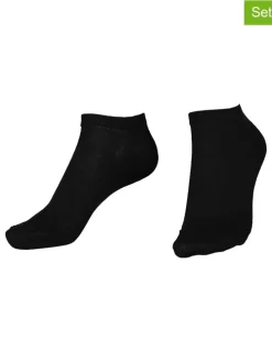 Skarpety (5 par) "Sneaker" w kolorze czarnym