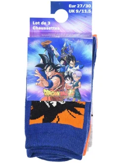 Skarpety (3 pary) "Dragon Ball Super" ze wzorem