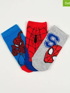 Skarpety (3 pary) "Spider-Man" ze wzorem