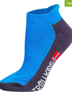 Skarpety turystyczne (2 pary) "Low Cut Socks II" w kolorze niebieskim