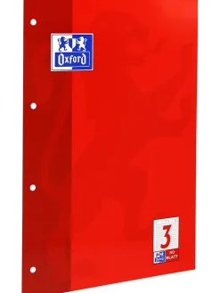 Skoroszyty (5 szt.) w kolorze czerwonym - A4