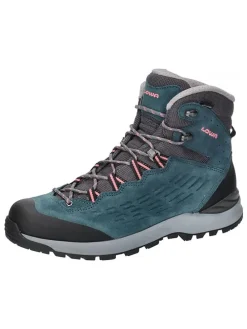 Skórzane botki trekkingowe "Explorer II GTX" w kolorze morskim