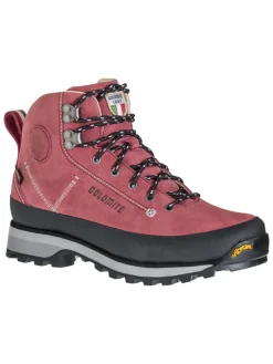 Skórzane botki trekkingowe "54 Trek GTX" w kolorze różowym