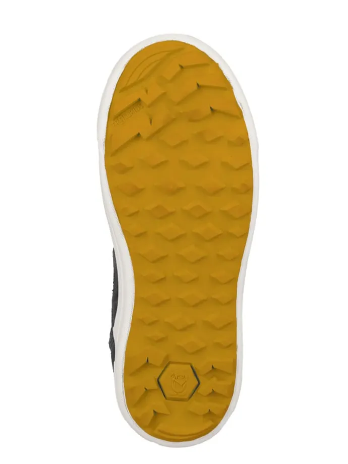 Skórzane botki turystyczne "Gryllefjord Mid Cut" w kolorze antracytowym