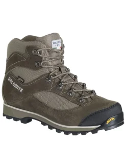 Skórzane botki turystyczne "Zernez GTX" w kolorze khaki