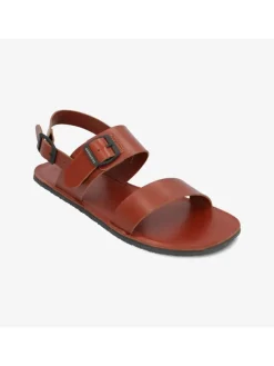Skórzane buty barefoot "Kos" w kolorze jasnobrązowym