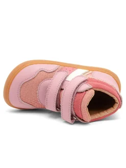 Skórzane buty barefoot "Lucas" w kolorze jasnoróżowym