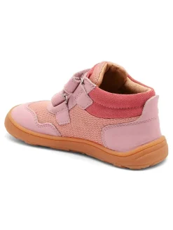 Skórzane buty barefoot "Lucas" w kolorze jasnoróżowym