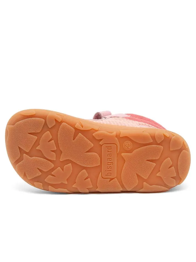 Skórzane buty barefoot "Lucas" w kolorze jasnoróżowym