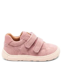 Skórzane buty barefoot "Luna" w kolorze jasnoróżowym
