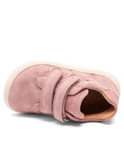 Skórzane buty barefoot "Luna" w kolorze jasnoróżowym