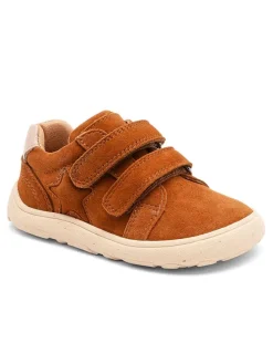 Skórzane buty barefoot "Luna" w kolorze pomarańczowym