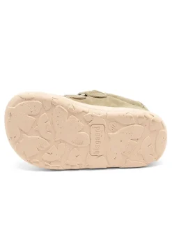 Skórzane buty barefoot "Luna" w kolorze khaki