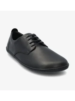 Skórzane buty barefoot "Palermo Plus+" w kolorze czarnym