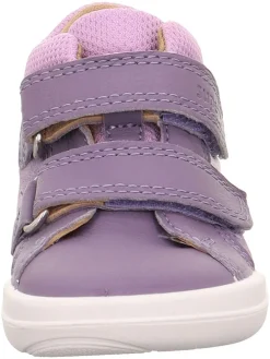 Skórzane buty barefoot "Superfree" w kolorze fioletowym