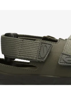 Skórzane buty barefoot "Trace" w kolorze khaki