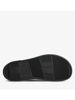 Skórzane buty barefoot "Trento" w kolorze czarnym