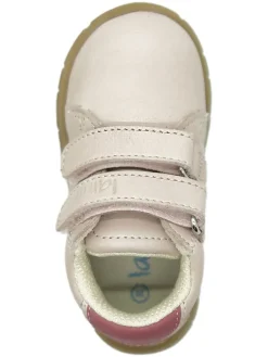 Skórzane buty barefoot w kolorze jasnoróżowym