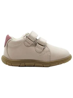 Skórzane buty barefoot w kolorze jasnoróżowym