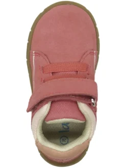 Skórzane buty barefoot w kolorze jasnoróżowym